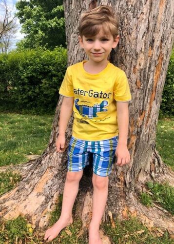 Summer Toddler Boy Clothes T-Shirt And Shorts (crocodile) photo review