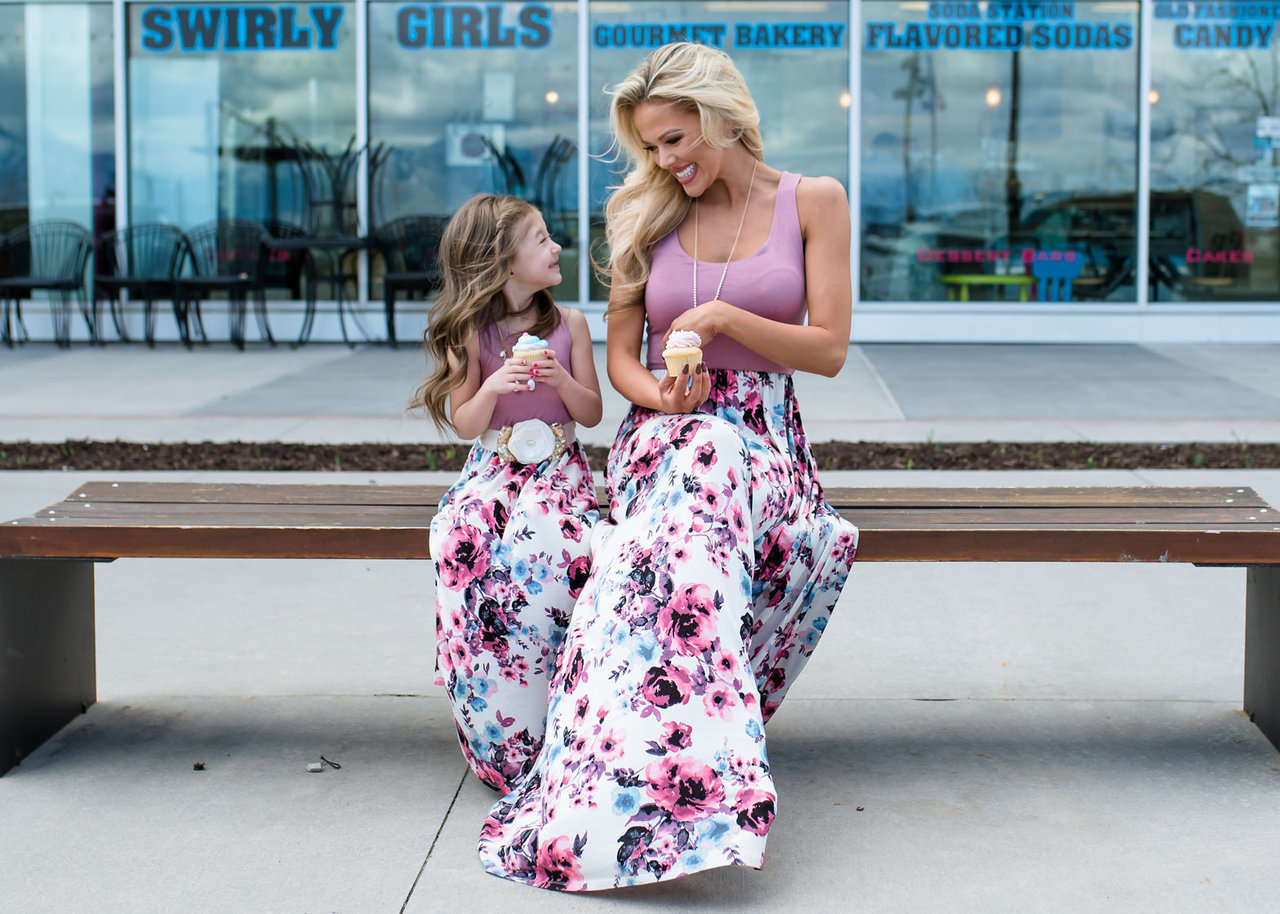 Mother And Daughter Dress