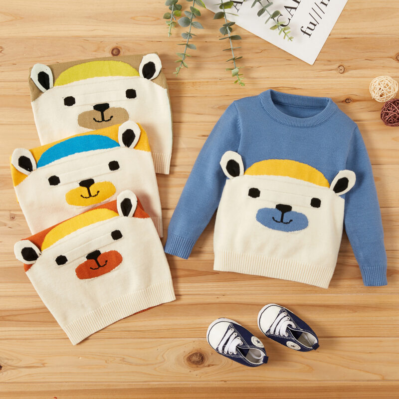 Baby Unisex Bear Sweaters