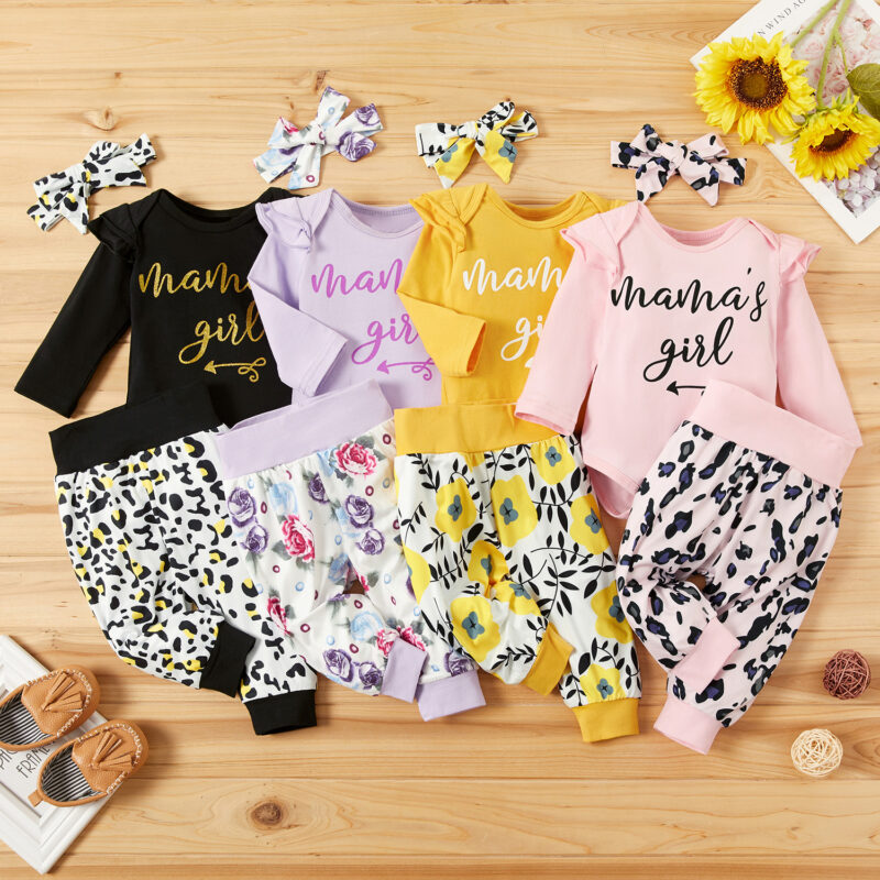 Baby Girl Sweet Floral Sets