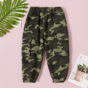 Baby / Toddler Boy Causal Camouflage Sporty Pants