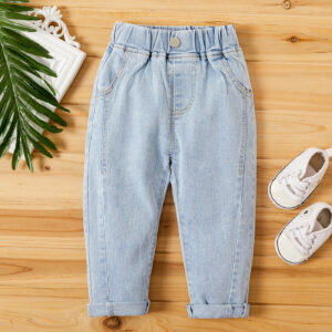 Baby / Toddler Solid Turn Jeans