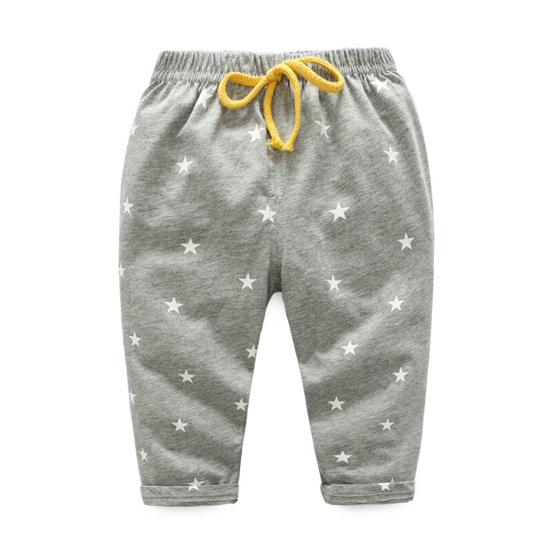 2-piece Casual Puppy Long Sleeve Top and Pants Set for Baby Boys