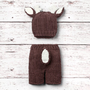 Super Cute Knitted Deer Set