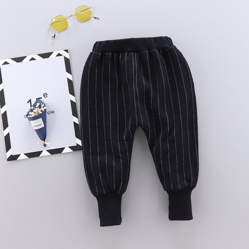 Baby / Toddler Letter Print Striped Trouser (No shoes)