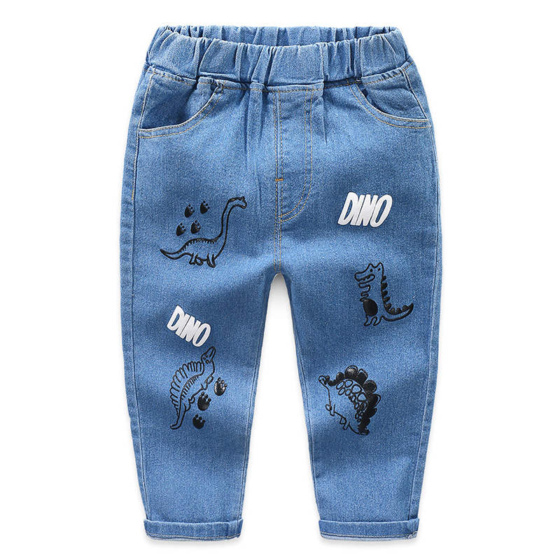 Baby / Toddler Adorable Dinosaur Decor Jeans