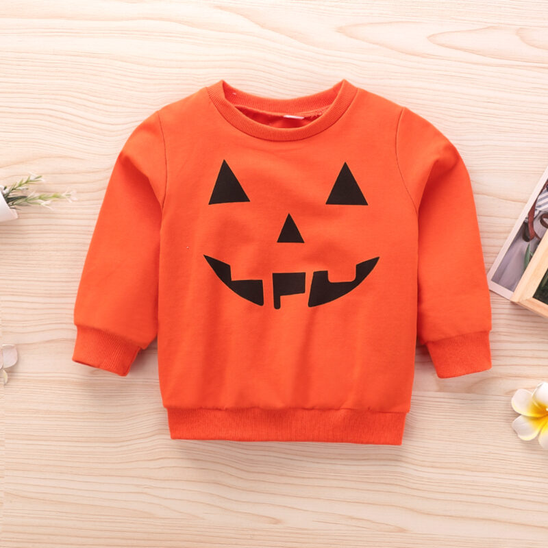 Baby / Toddler Halloween Devil Pattern Party Pullover