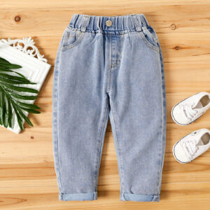 Baby / Toddler Solid Turn Jeans
