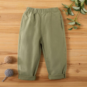 Toddler Boy Solid Basic Casual Pants