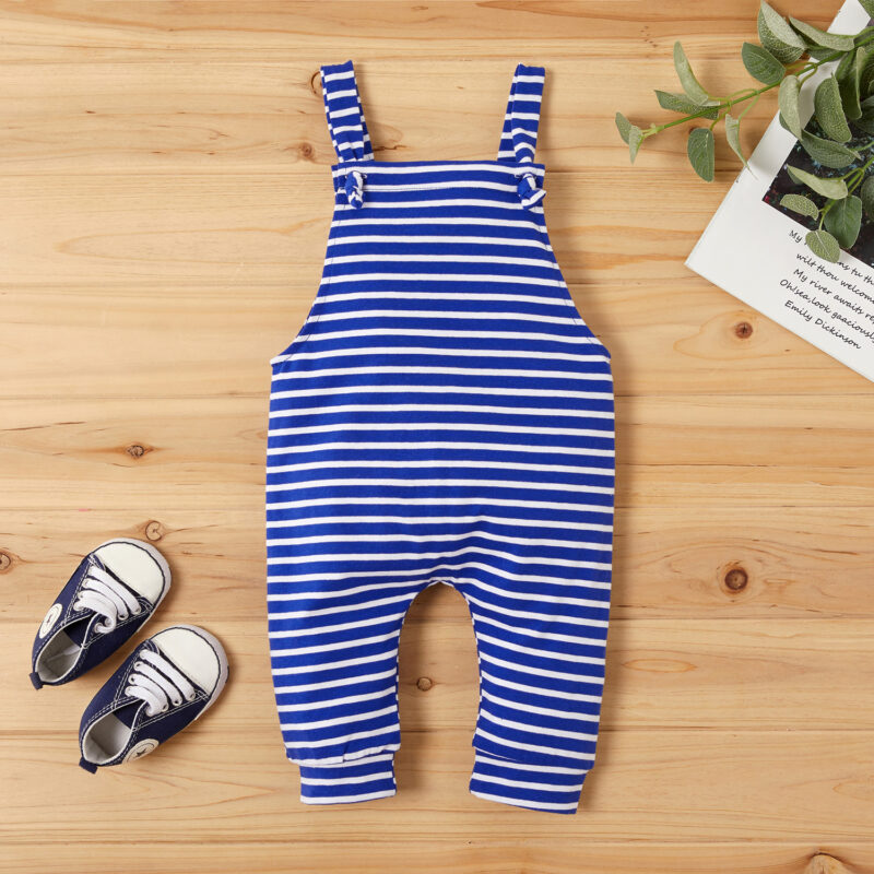Baby Boy / Girl Casual Striped Onesies