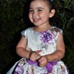 Baby / Toddler Girl Pretty Floral Print Tulle Party Dress photo review