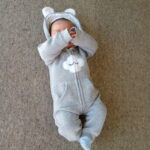 Baby Adorable Cloud Hooded Jumpsuits photo review