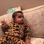 Baby Stylish Leopard Print Top and Pants Set photo review