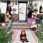 Baby Boy Halloween Style Pumpkin Print Hooded Long-sleeve Jumpsuit photo review