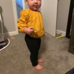 Baby / Toddler Newest Solid Linen Long-sleeve Top photo review