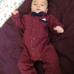 Baby Boy Gentleman Bowknot Decor Stripe Long-sleeve Jumpsuit photo review