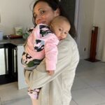 2-piece Baby Solid Hoodie and Camouflage Pants Set photo review