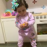 Baby / Toddler Butterfly Patterned Sweatshirt and Pants Set photo review