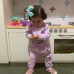 Baby / Toddler Butterfly Patterned Sweatshirt and Pants Set photo review