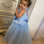 Baby / Toddler Girl Pretty Floral Decor Tulle Solid Party Dress photo review