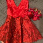 Toddler Girl's Bow Flounced Party Dress photo review