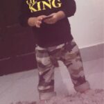 2-piece Cool LITTLE KING Top and Camouflage Pants Set photo review