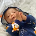 Stylish Fox Design Long-sleeve Hooded Jumpsuit for Baby photo review