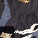 Baby Girls Leopard Print Lace Hem Dress and Bow Decor Pants photo review