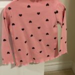 Baby / Toddler Girl Pretty Heart Allover Solid Top photo review