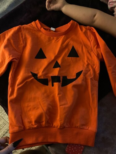 Baby / Toddler Halloween Devil Pattern Party Pullover photo review