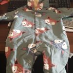 Lovely Fox Hooded Long-sleeve Fleece Lining Baby One Piece photo review