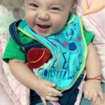 Trendy Monkey Applique Denim Overalls for Baby photo review