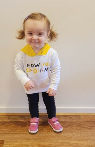 Baby / Toddler Letter Print Hoodie photo review