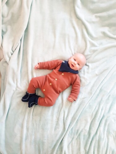 Baby Boy / Girl Solid Cardigan Design Long-sleeve Jumpsuit photo review