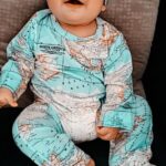 Baby Boy Map Style Long-sleeve Jumpsuit and Hat photo review