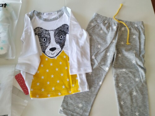 2-piece Casual Puppy Long Sleeve Top and Pants Set for Baby Boys photo review