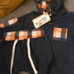 Baby Boy Trendy Plaid Long-sleeve Hoodie and Pants Set photo review