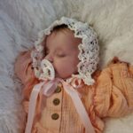 Baby Solid Ruffled Design Cardigan Design Long-sleeve Romper photo review