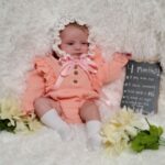 Baby Solid Ruffled Design Cardigan Design Long-sleeve Romper photo review