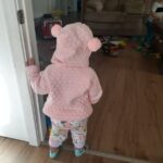 Baby Boy / Girl Adorable Pompon Deer Solid Knitted Coat (No Shoes) photo review