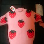 Baby / Toddler Girl Strawberry Long-sleeve Sweater photo review