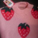 Baby / Toddler Girl Strawberry Long-sleeve Sweater photo review