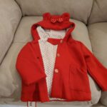 Sweet Bow Decor Double Breasted Hooded Coat for Baby Girl photo review