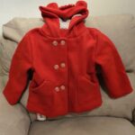 Sweet Bow Decor Double Breasted Hooded Coat for Baby Girl photo review