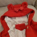 Sweet Bow Decor Double Breasted Hooded Coat for Baby Girl photo review