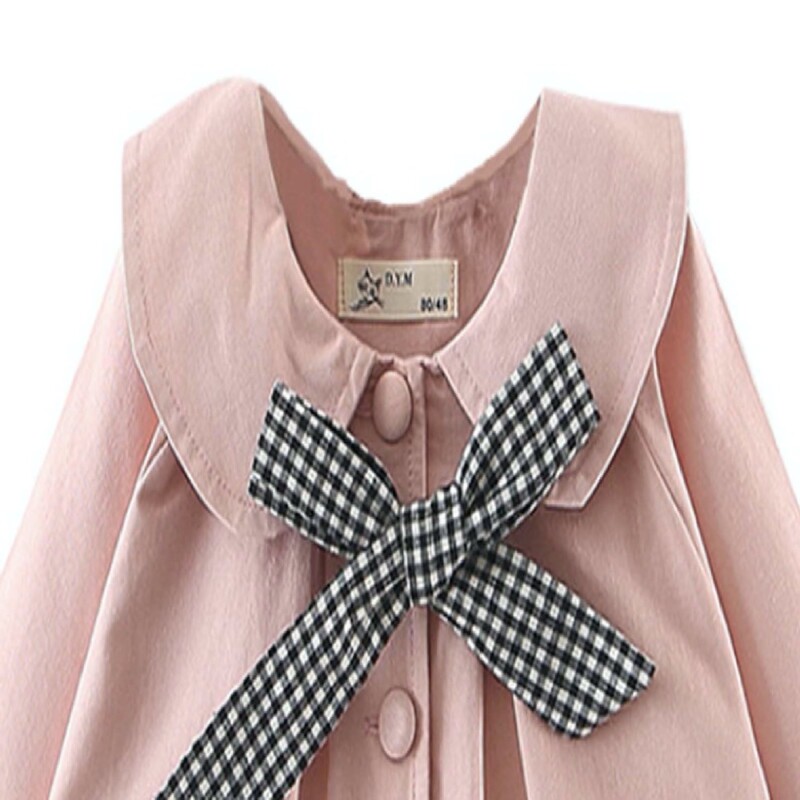 Autumn and winter Baby Toddler Kid girl long-sleeved jacket (bow knot)