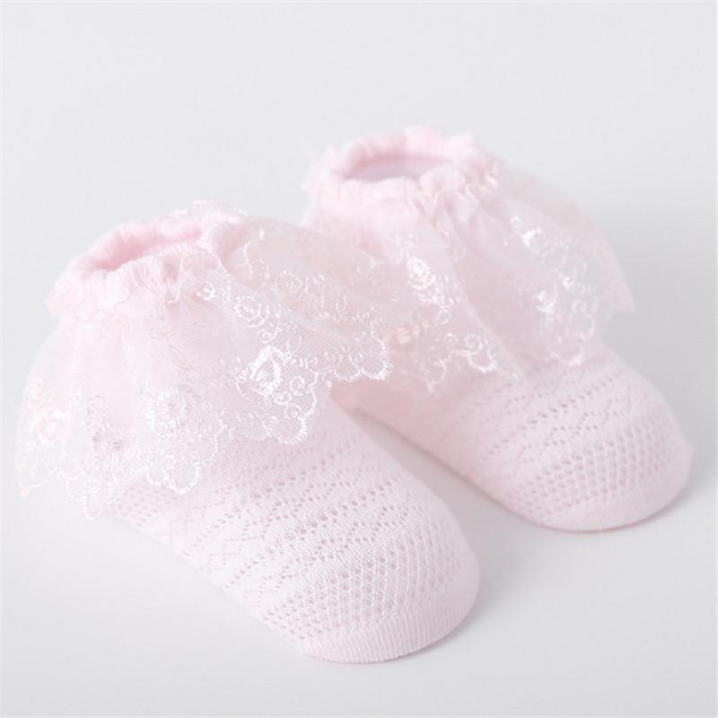 Sweet Cozy Cotton Lace Socks