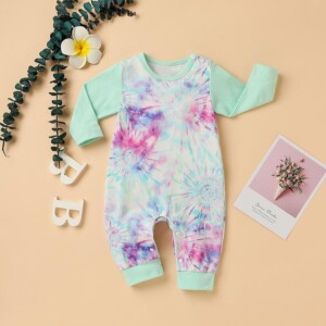 Tie Dye Jumpsuit for Baby