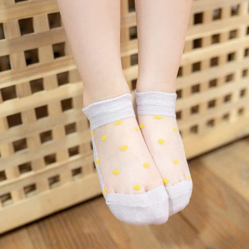 5-piece Cartoon Pattern Breathable Socks for Baby