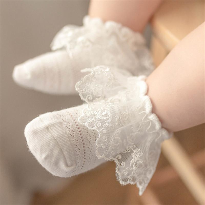 Sweet Cozy Cotton Lace Socks